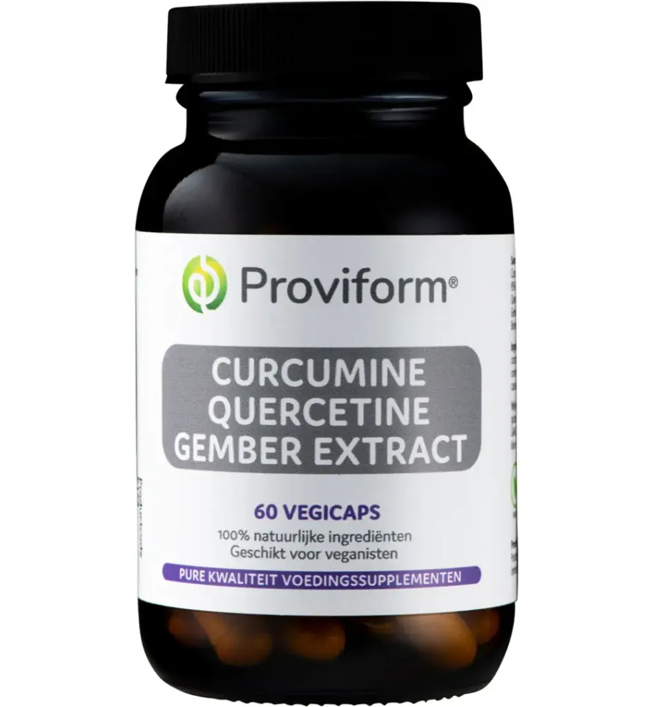Proviform Curcumine Quercetine Gember Extract (60 vega capsules)