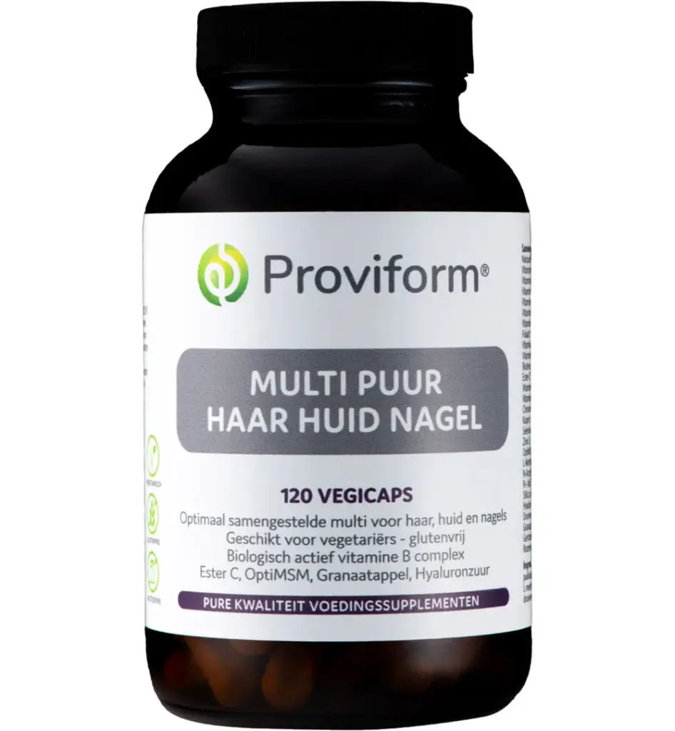 Proviform Multi Puur Huid Haar Nagel (120 vega capsules)