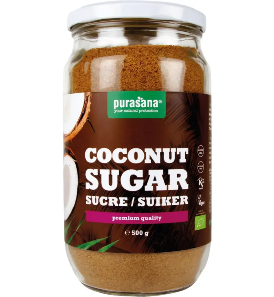 Purasana Kokosbloesemsuiker/Sucre De Fleur De Coco Bio (500 gr)
