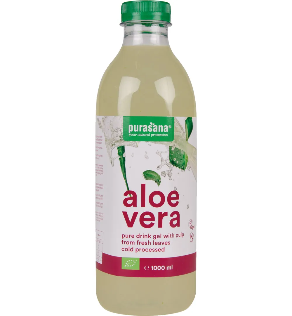 Purasana Aloe Vera Drinkgel Vegan Bio (1000 ml)