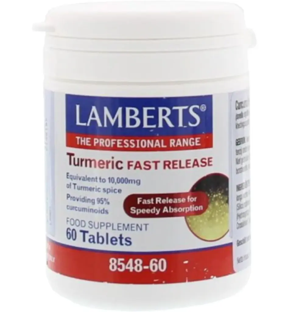 Lamberts Curcuma fast release (60 tabletten)