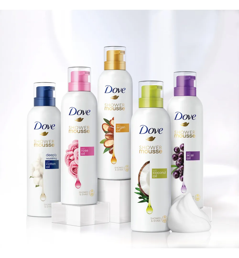 Dove Shower mousse cotton oil (200 ml) - image 8