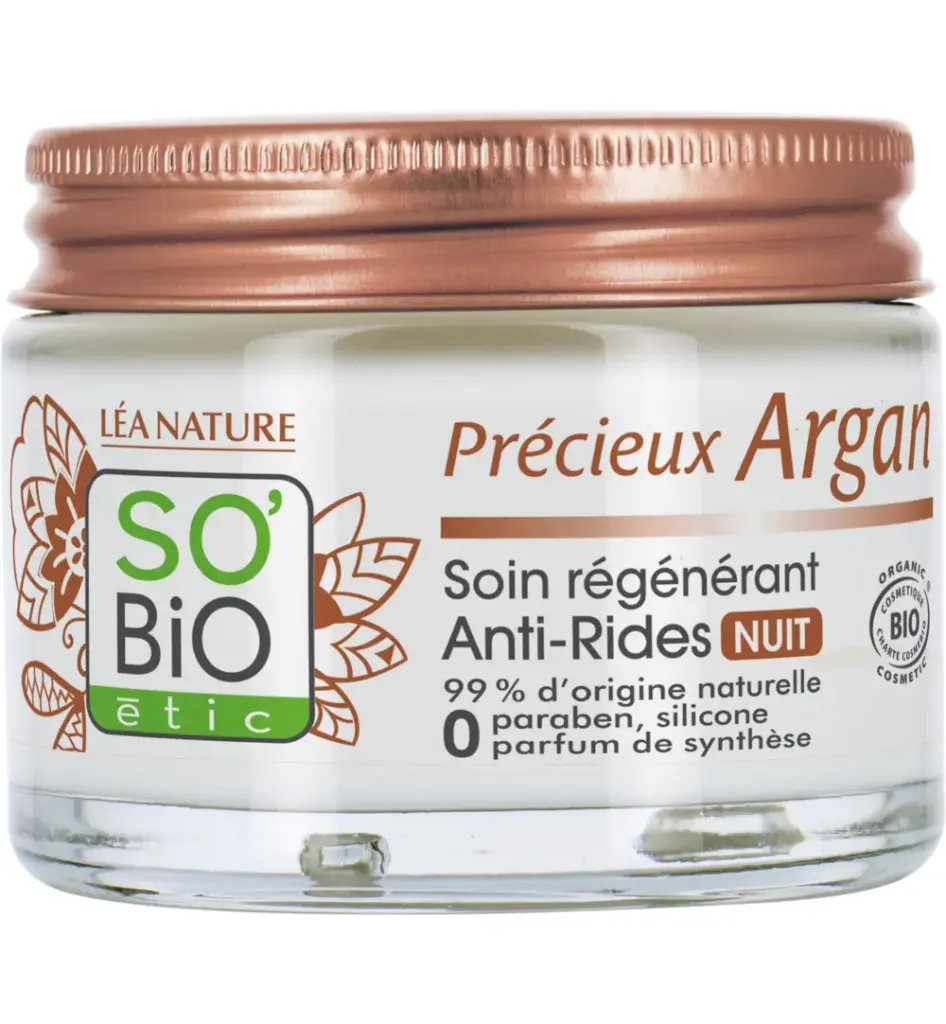 So Bio Etic Nachtcreme moisturizing anti rimpel (50 ml)
