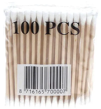 Diversen Wattenstaafjes Hout (100 stuks)