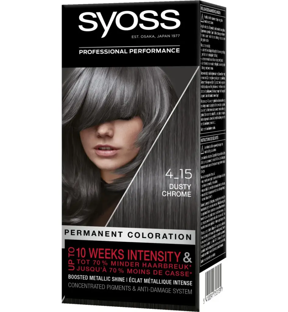Syoss Color Baseline 4-15 Dusty Chrome Haarverf (1 set)