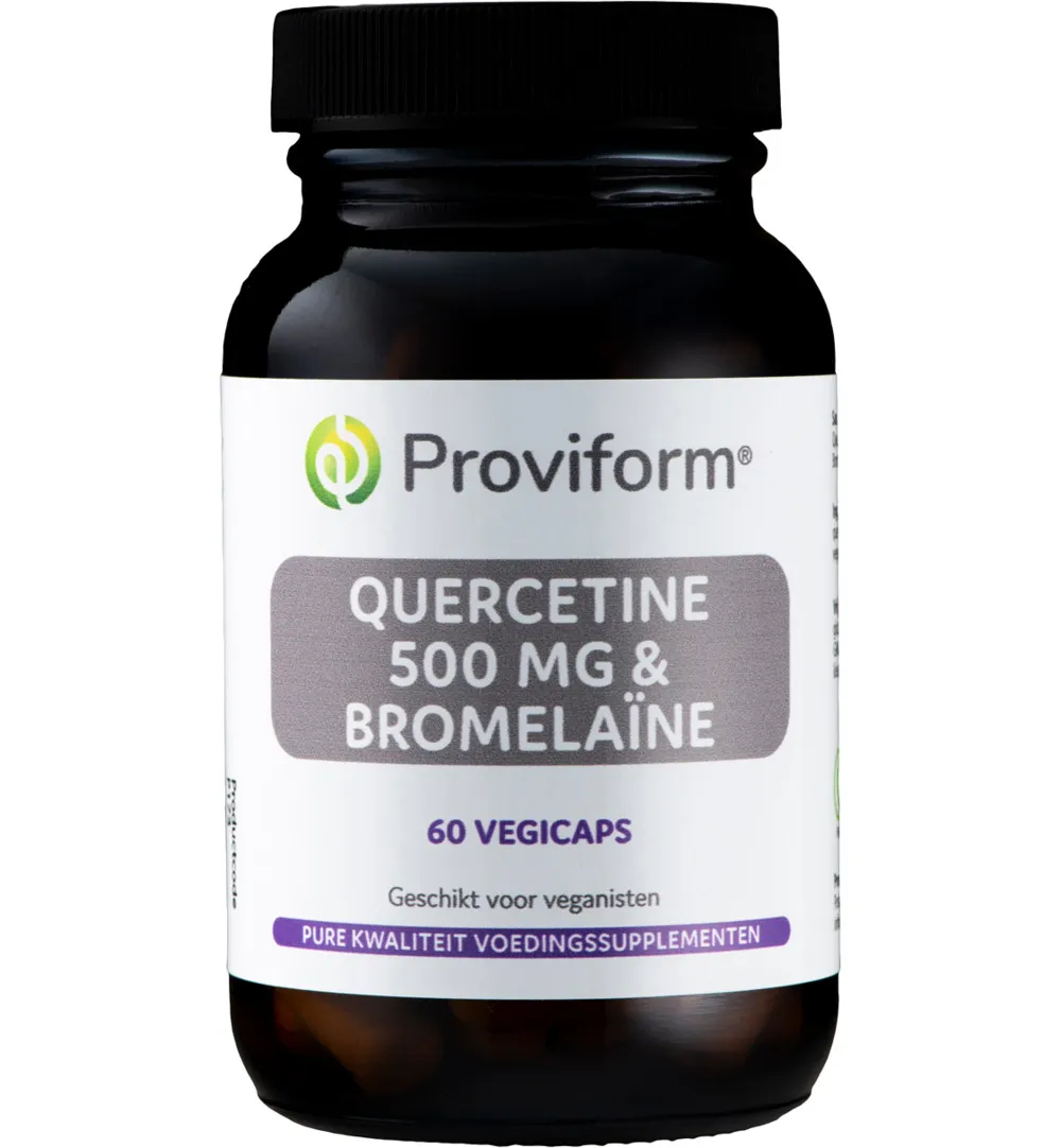 Proviform Quercetine 500 Mg & Bromelaine (60 vega capsules)