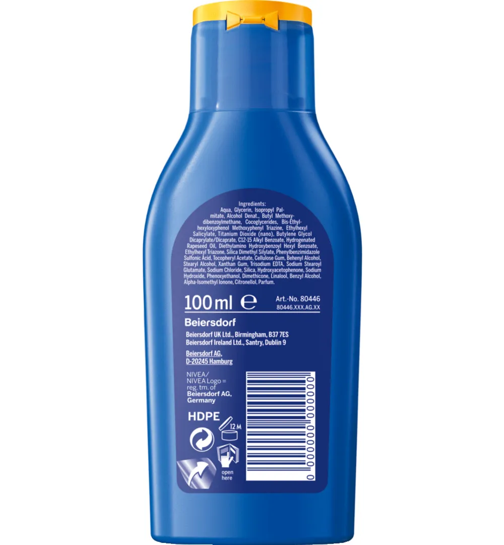 Nivea Sun protect & hydrate milk SPF50+ (100 ml)