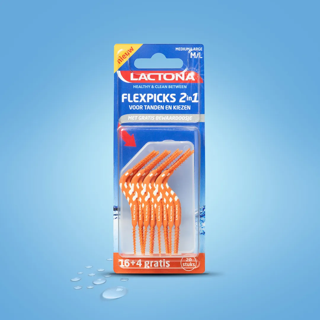 Lactona Flex Picks 2-In-1 M/L (20 stuks) - image 4