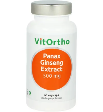 Vitortho Panax Ginseng Extract 500 Mg (60 vega capsules)
