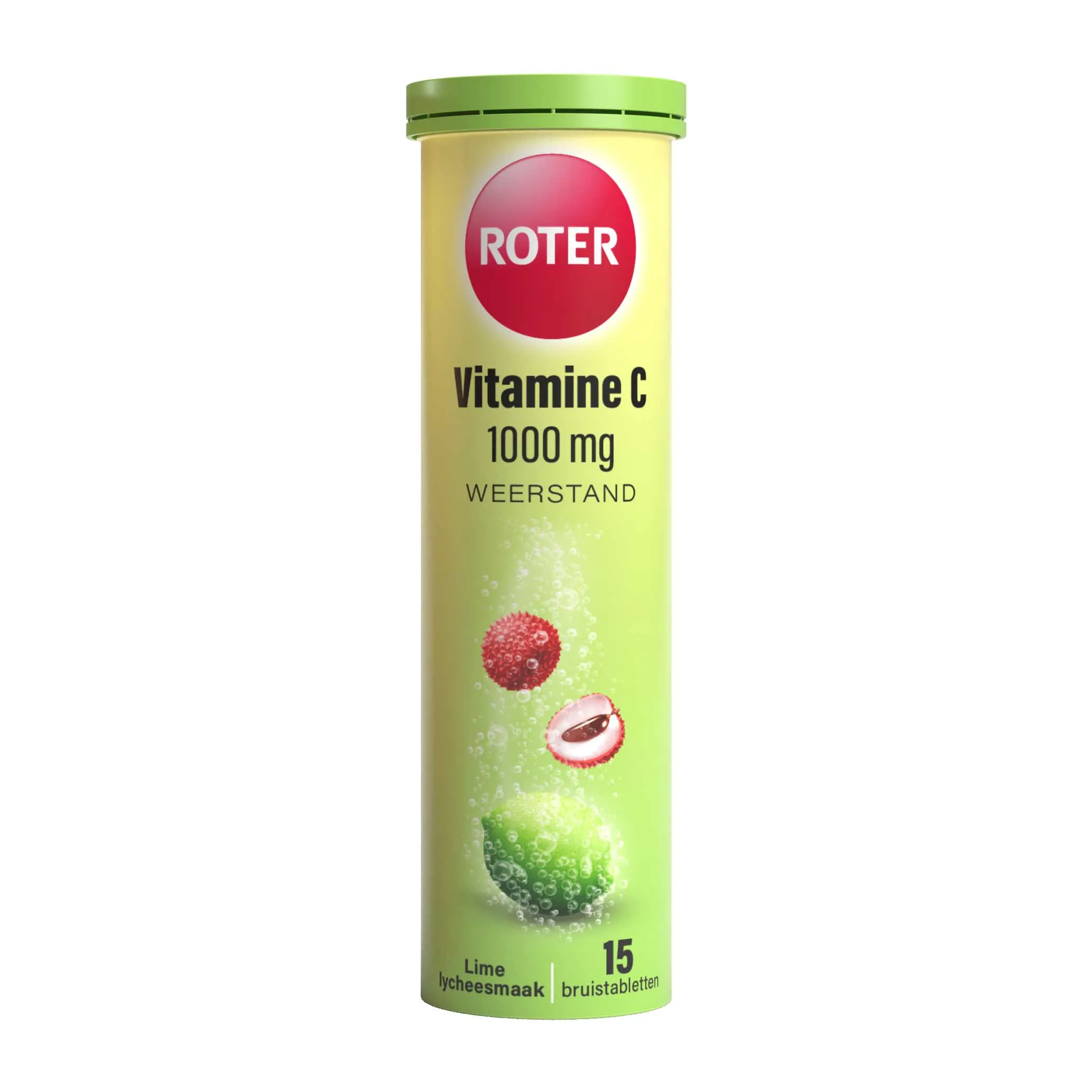 Roter Vitamine C 1000 mg Bruis Limoen (15 bruistabletten)
