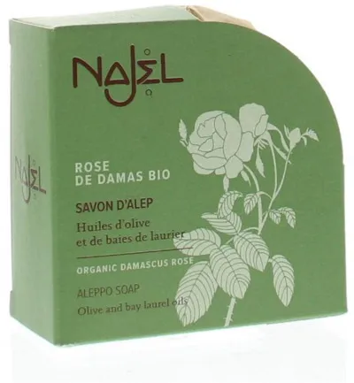 Najel Aleppo Zeep Damascus Rozen (100 gr)