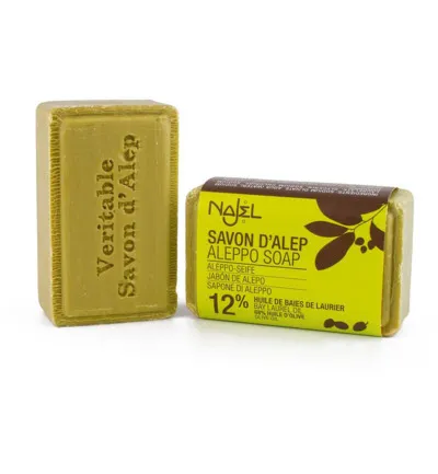 Najel Aleppo Zeep Laurier Olie 12% (100 gr)