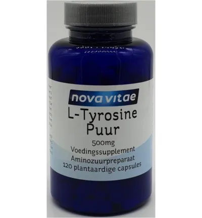 Nova Vitae L-tyrosine puur 500mg (120 vega capsules)