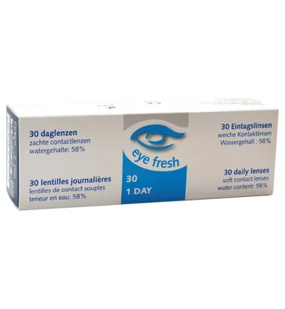 Eye Fresh Daglenzen -1.75 (1 x 30 stuks)