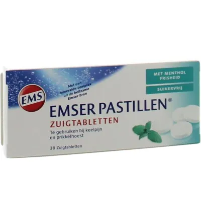 Emser Pastillen zonder menthol (30 zuigtabletten)