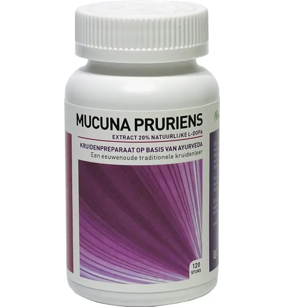 Ayurveda Health Mucuna pruriens extract 20% (120 tabletten)