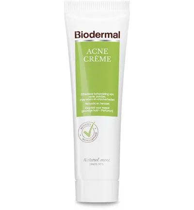 Biodermal Creme Bij Puistjes En Onzuiverheden (30 ml)