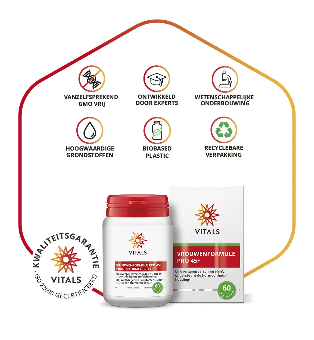 Vitals Vrouwenformule pro 45+ (60 tabletten) - image 3
