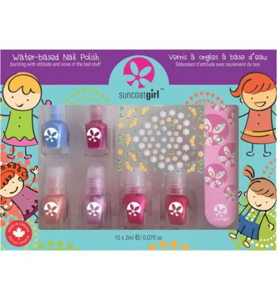 Suncoat Girl Nagellak mini mani NT 6 x 2ml (1 set)