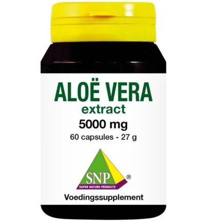 Snp Aloe Vera 5000 Mg Puur (60 capsules)