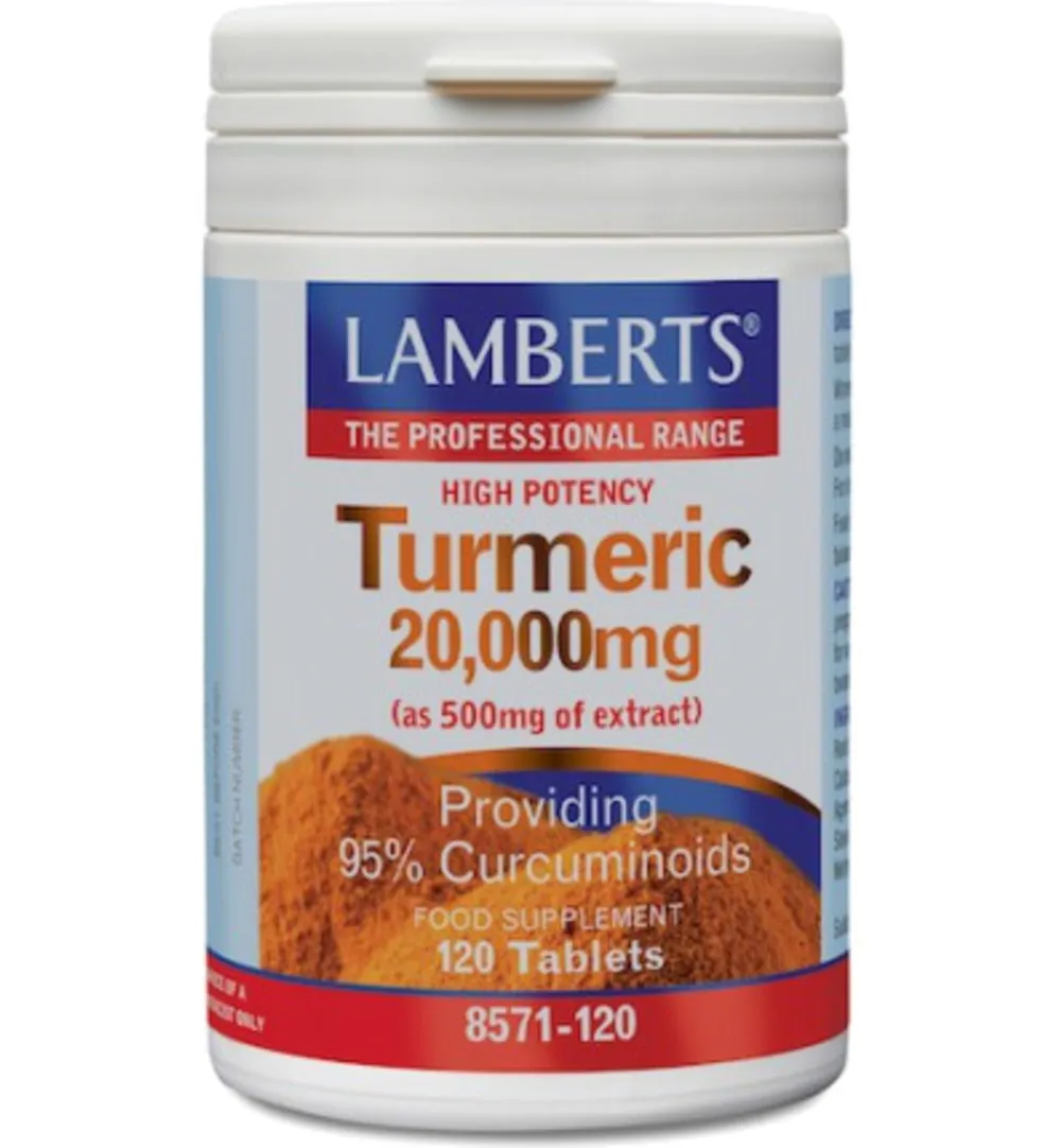 Lamberts Curcuma 20.000mg (120 tabletten)