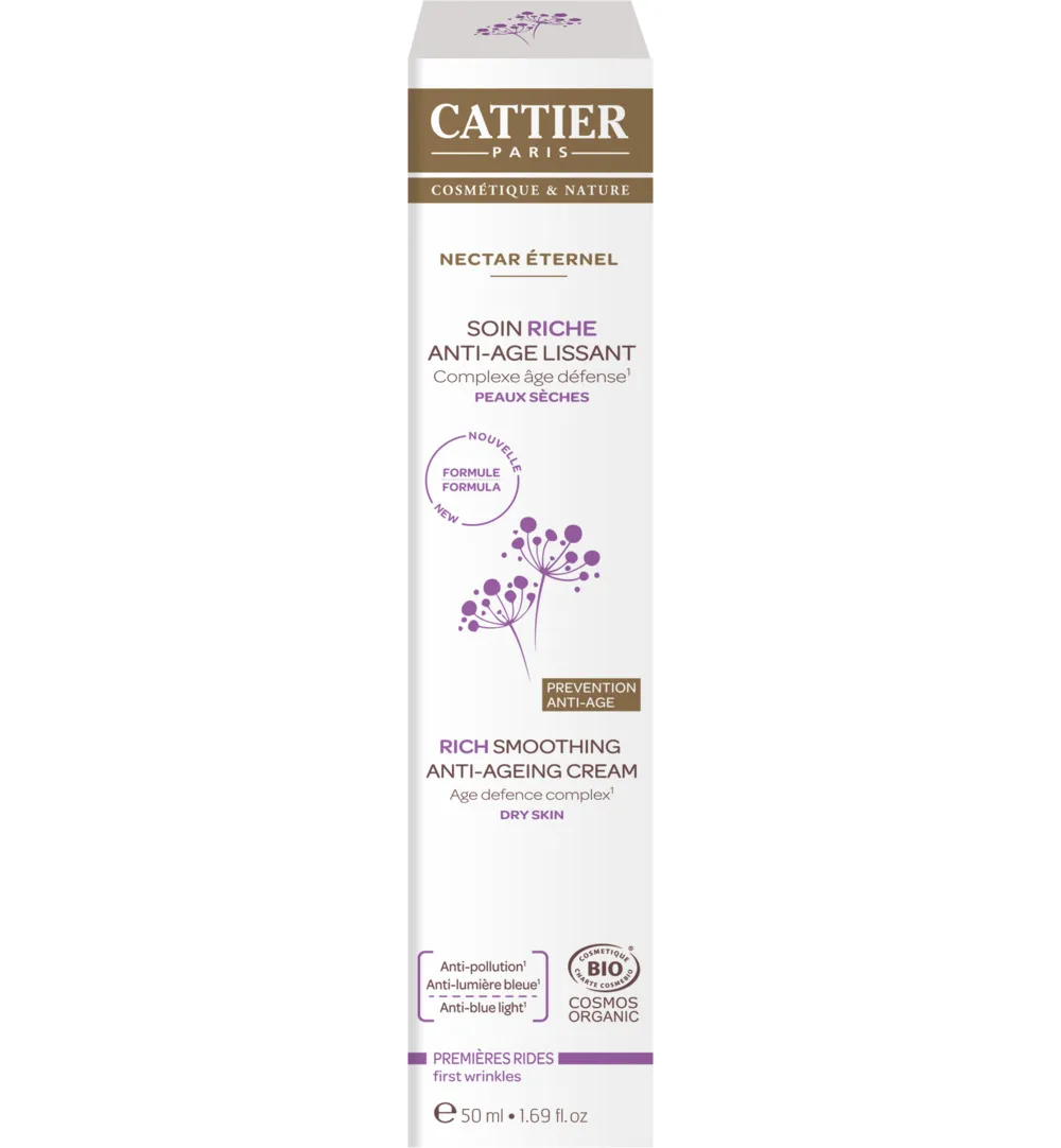 Cattier Anti rimpel verzorging droge huid (50 ml)