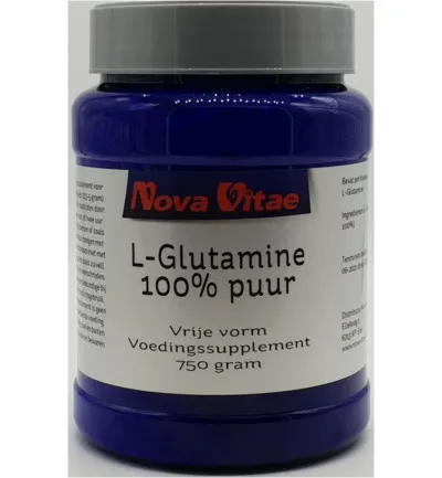 Nova Vitae L-Glutamine 100% puur (750 gr)
