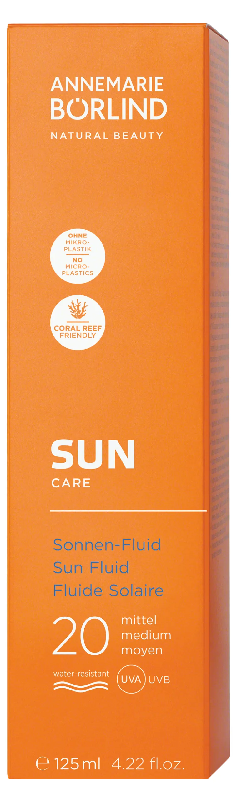 ANNEMARIE BÖRLIND Zonnefluid SPF20 (125 ml)