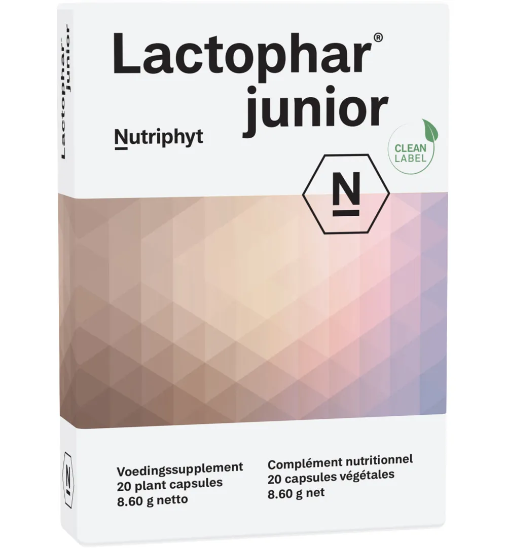 Nutriphyt Lactophar Junior (20 capsules)