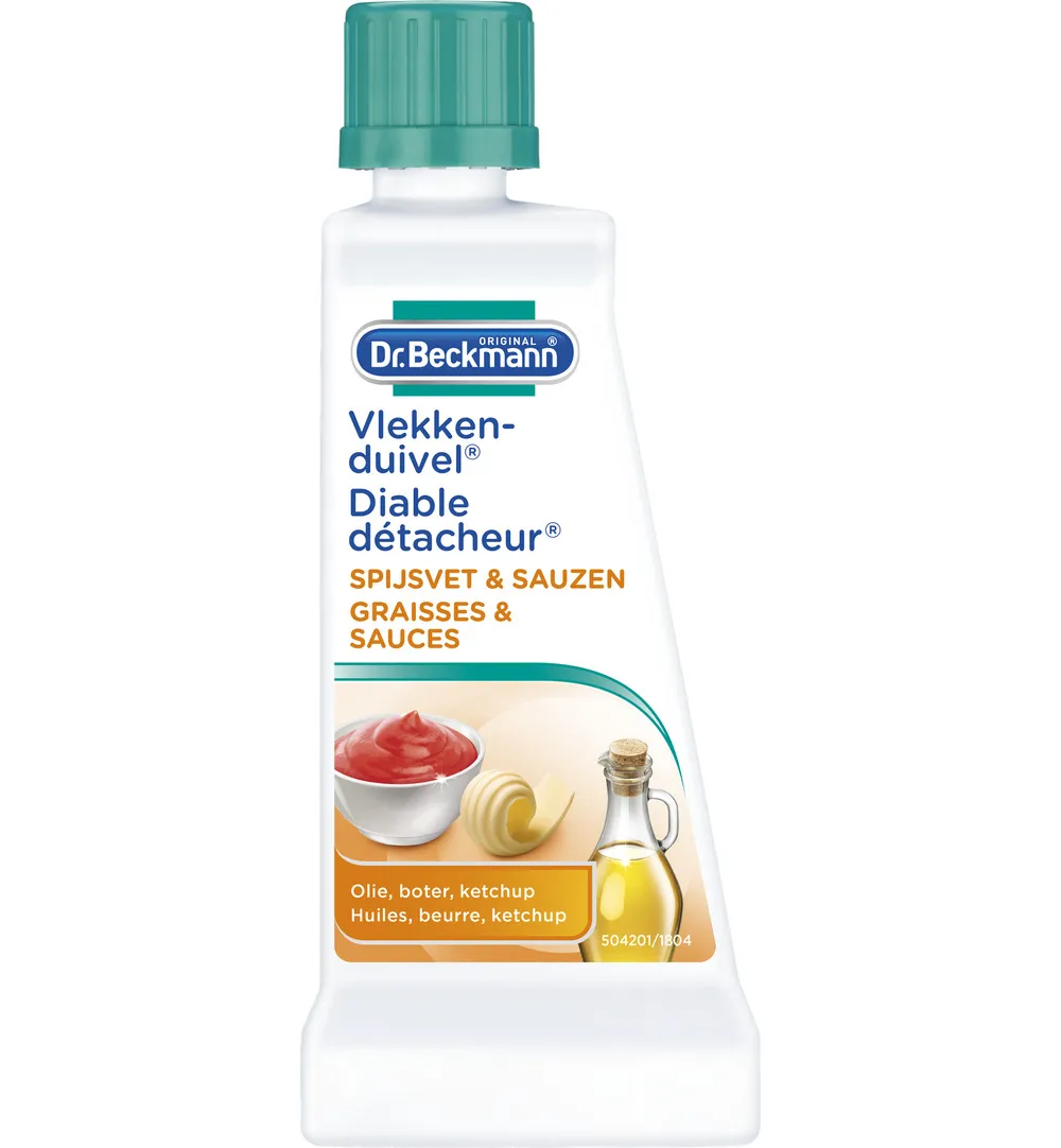 Dr. Beckmann Vlekkenduivel spijsvet & sauzen (50 ml)