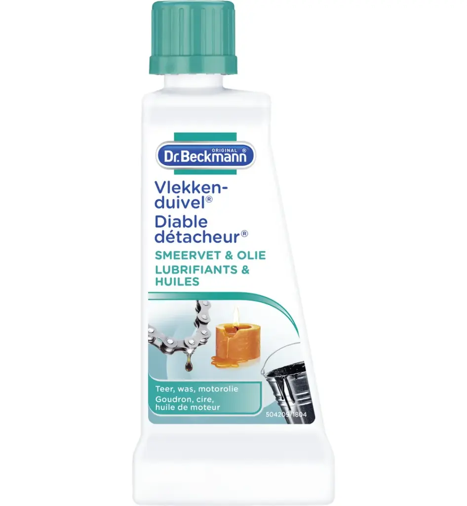 Dr. Beckmann Vlekkenduivel smeervet & olie (50 ml)