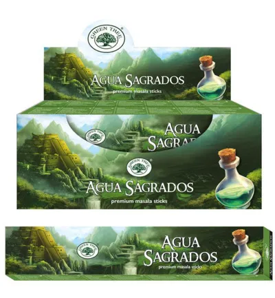 Green Tree Wierook Aqua Sagrados Natural (15 gr)