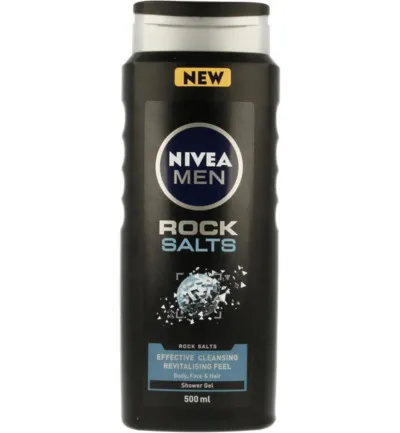 Nivea Men douchegel rock salts (500 ml)