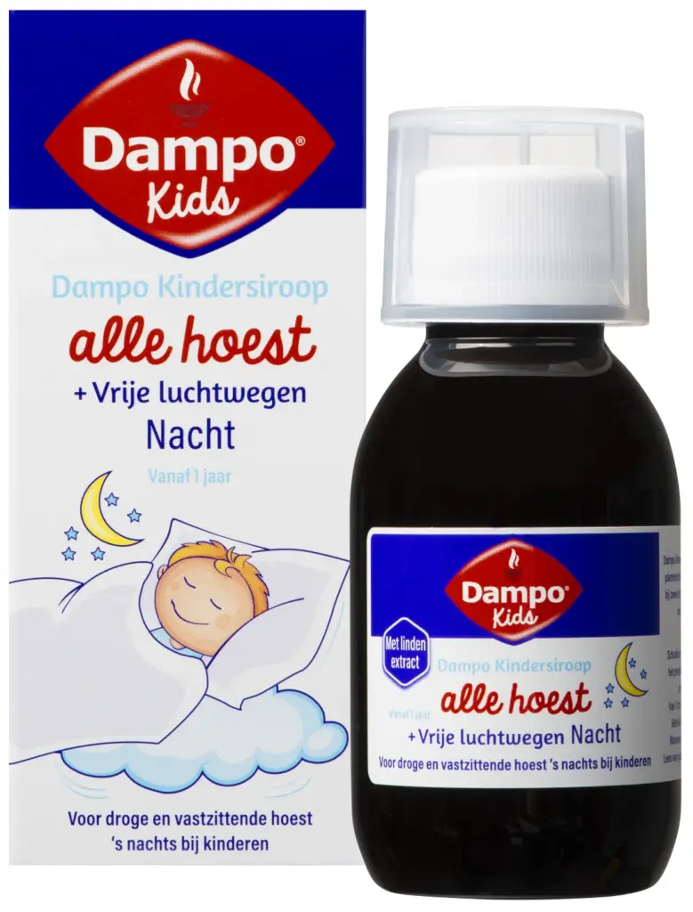 Dampo Kids alle hoest nacht (100 ml)