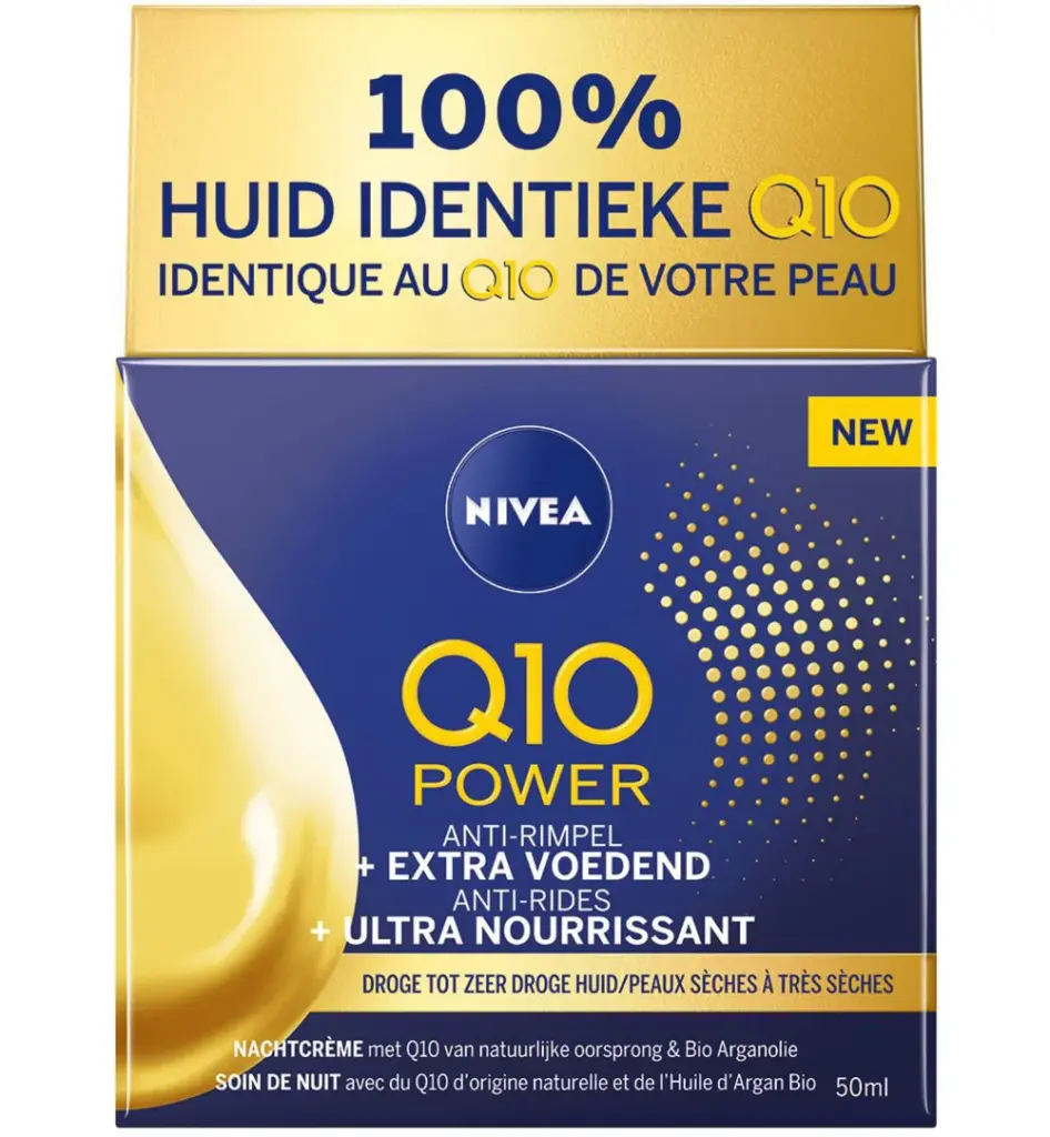 Nivea Q10 Power nachtcreme extra voedend (50 ml)