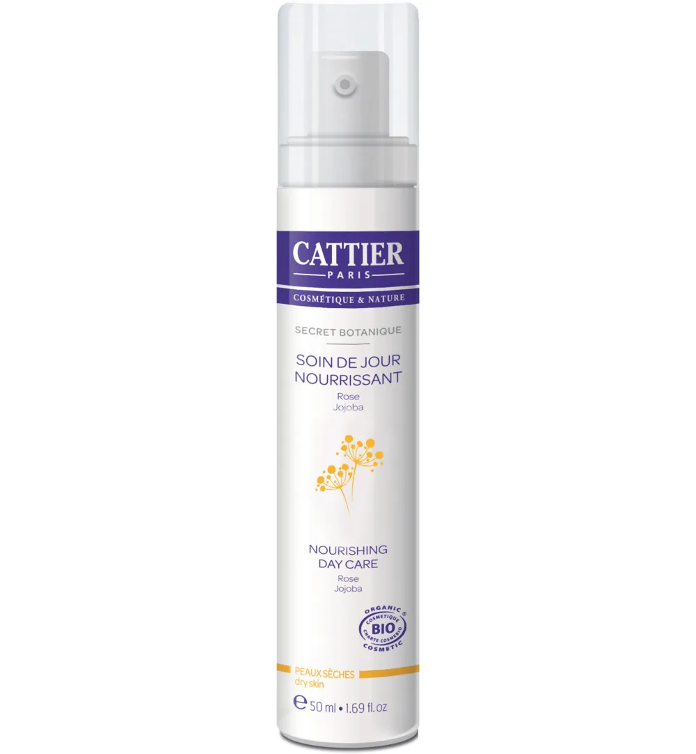 Cattier Dagcreme voedend droge en gevoelige huid (50 ml)