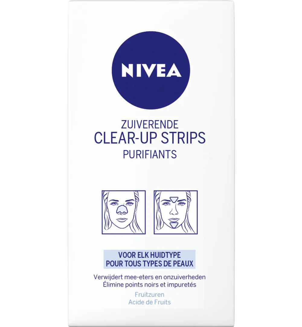 Nivea Visage clearup strips (6 stuks)