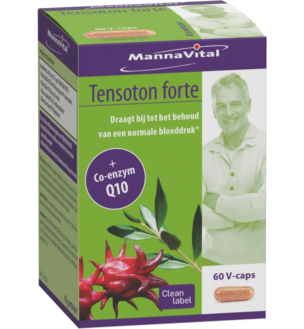 Mannavital Tensoton Forte (60 vega capsules)