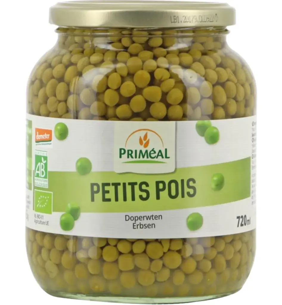 Priméal Doperwten Bio (720 ml)