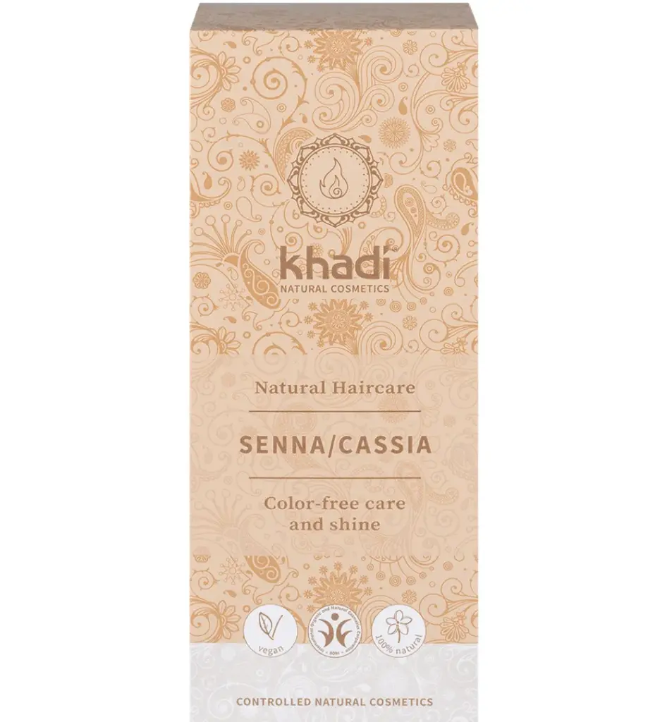 Khadi Haarkleur senna/cassia natural (100 gr)
