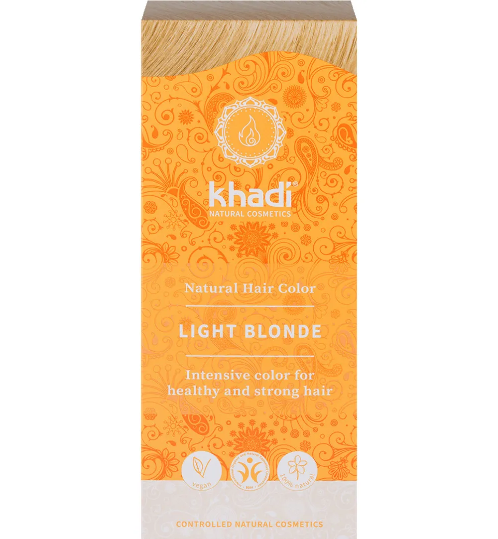 Khadi Haarkleur light blond (100 gr)