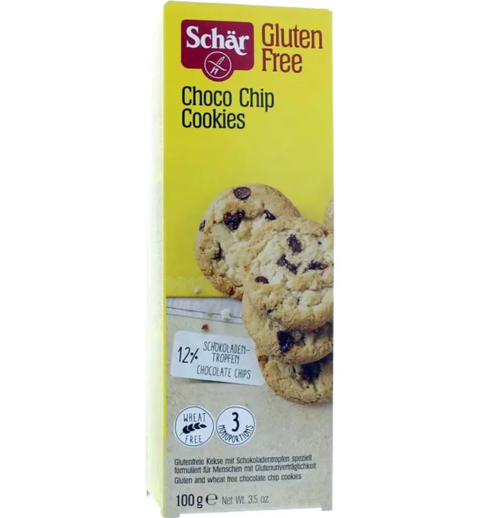 Dr. Schär Choco Chip Cookies (100 gr)