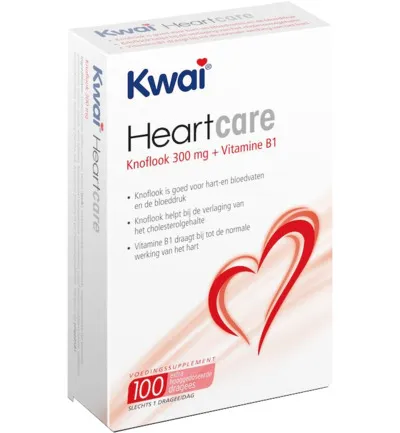 Kwai Heartcare Knoflook (100 Dragees)