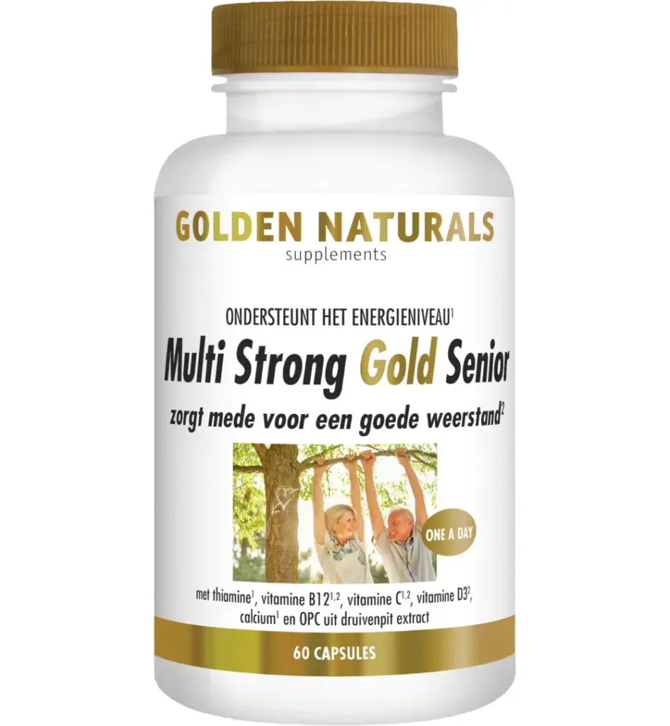 Golden Naturals Multi strong gold senior (60 capsules)