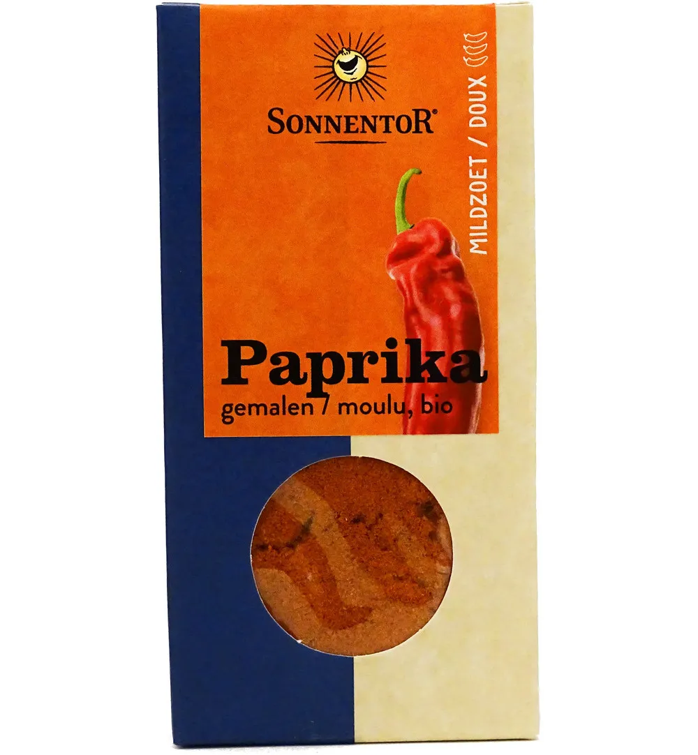 Sonnentor Paprika Zoet Gemalen Bio (50 gr)