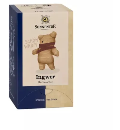 Sonnentor Gember Thee Bio (18 stuks)
