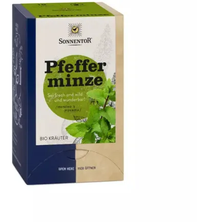 Sonnentor Pepermunt Thee Bio (18 stuks)