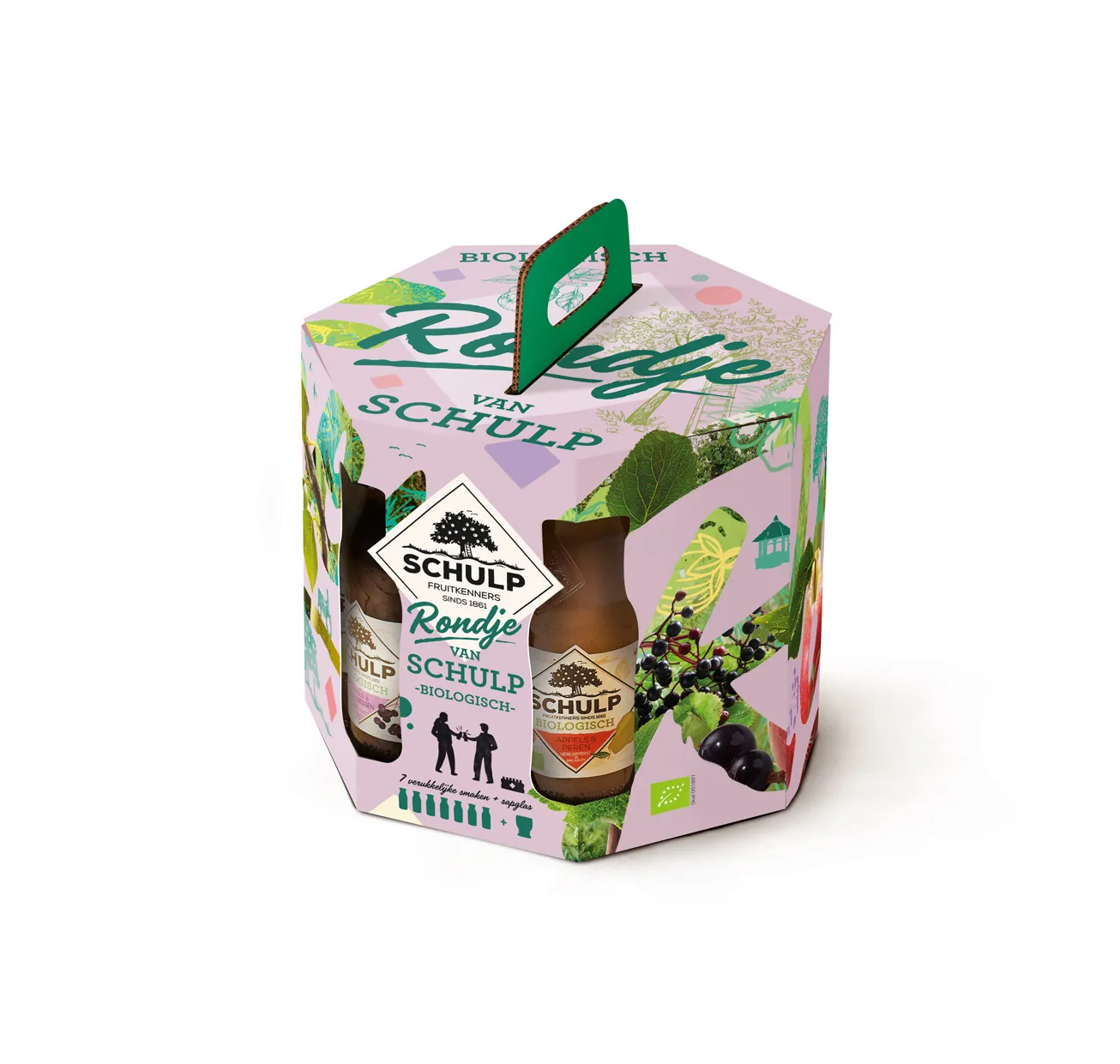 Schulp Rondje van schulp biologisch (1 set)