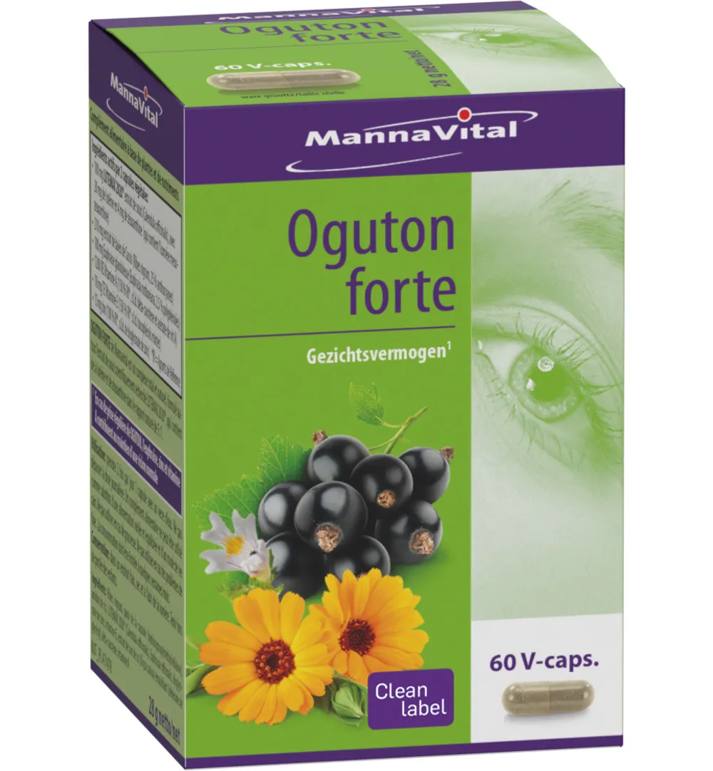Mannavital Oguton Forte (60 vega capsules)