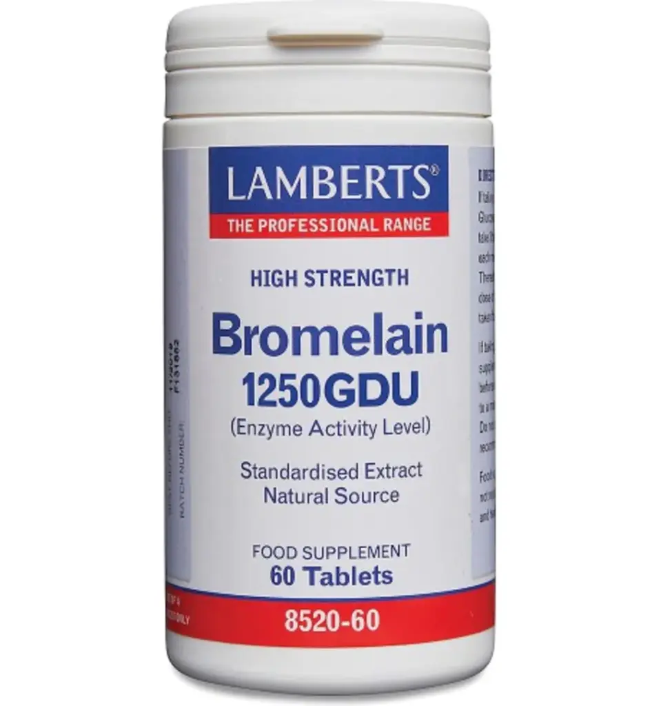 Lamberts Bromelaine 1250Gdu (60 tabletten)